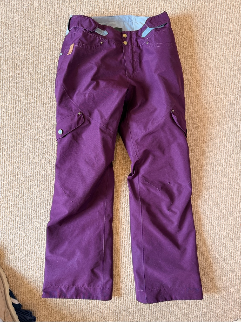 Women’s Purple Snow/Ski Pants - Brand Unknown